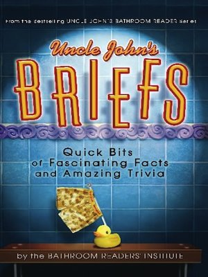 cover image of Uncle John's Briefs